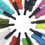 A picture of many ResQMe safety devices